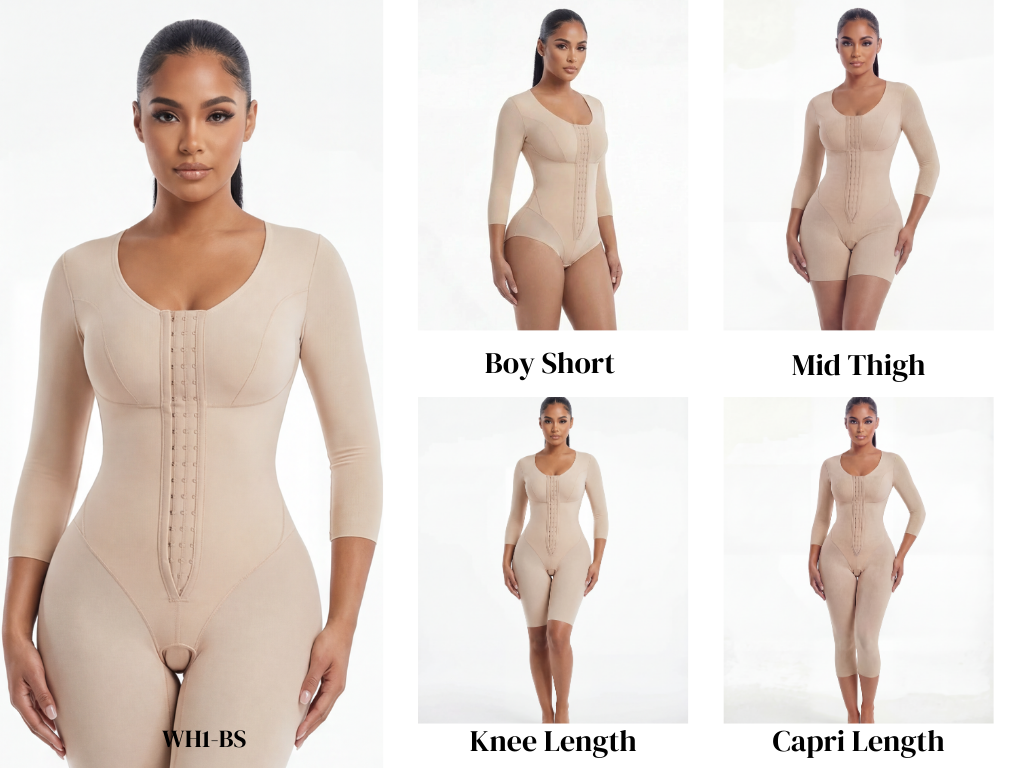 Women's Full Body Short Sleeves Suit - WFS2