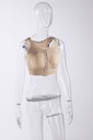 [WAB-AIS-XS-B] Augmentation Bra w/ Adjustable Implant Stabilizers - WAB-AIS (Bra Line: XS, BLACK)