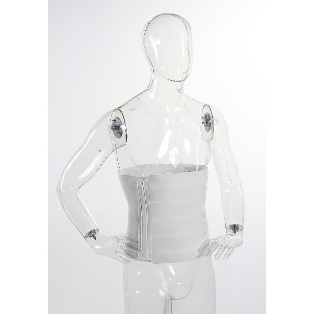 [UB12-S/L-W] Unisex AB Binder 12" - UB12 (S/L, WHITE)